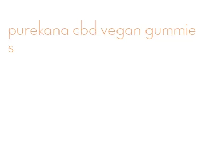 purekana cbd vegan gummies
