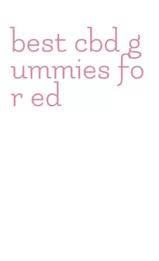 best cbd gummies for ed