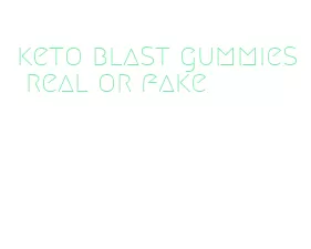 keto blast gummies real or fake