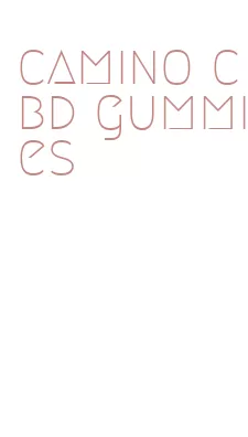 camino cbd gummies
