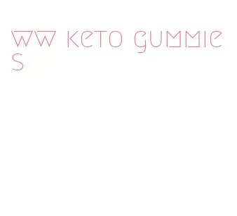 ww keto gummies