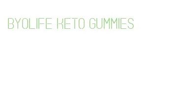 byolife keto gummies