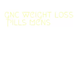 gnc weight loss pills mens