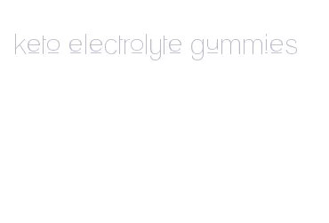keto electrolyte gummies