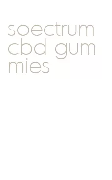 soectrum cbd gummies