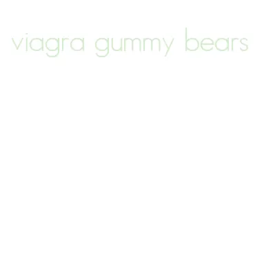 viagra gummy bears