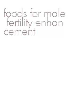 foods for male fertility enhancement