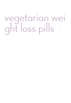 vegetarian weight loss pills