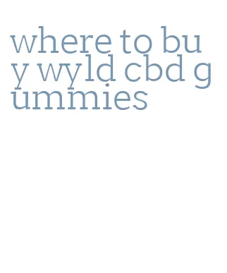 where to buy wyld cbd gummies