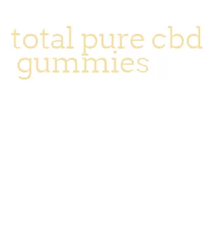 total pure cbd gummies